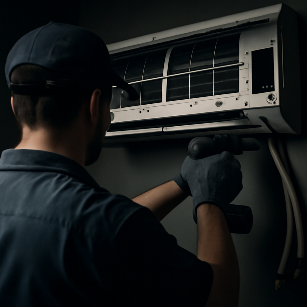 A klíma beszerelésének lépései