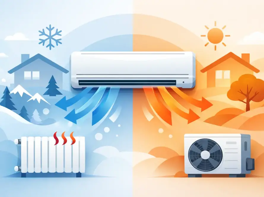 Fűtésre optimalizált klíma választás jól