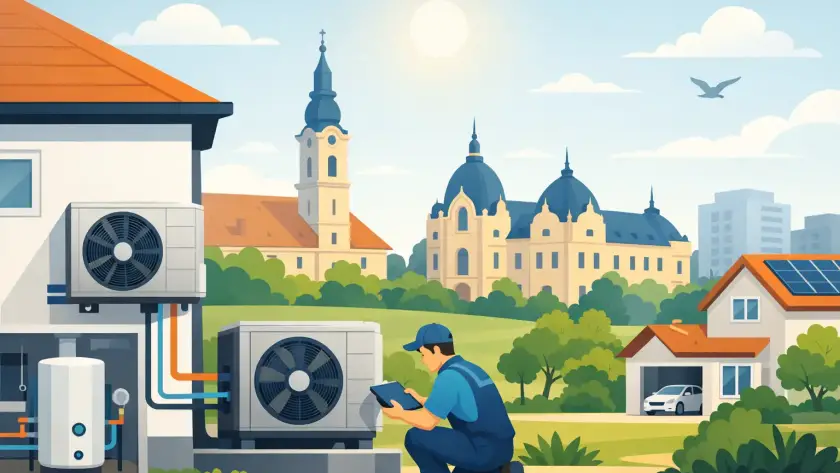 Hőszivattyú telepítés Kecskeméten: mire figyeljen?
