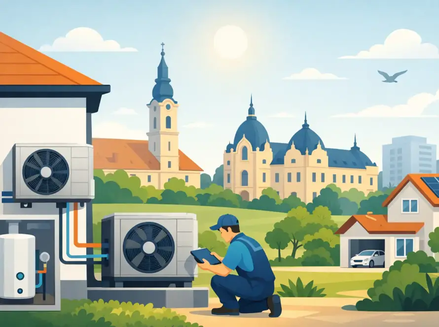 Hőszivattyú telepítés Kecskeméten: mire figyeljen?