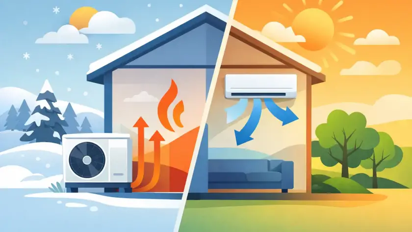 Hőszivattyú vagy klíma fűtésre?