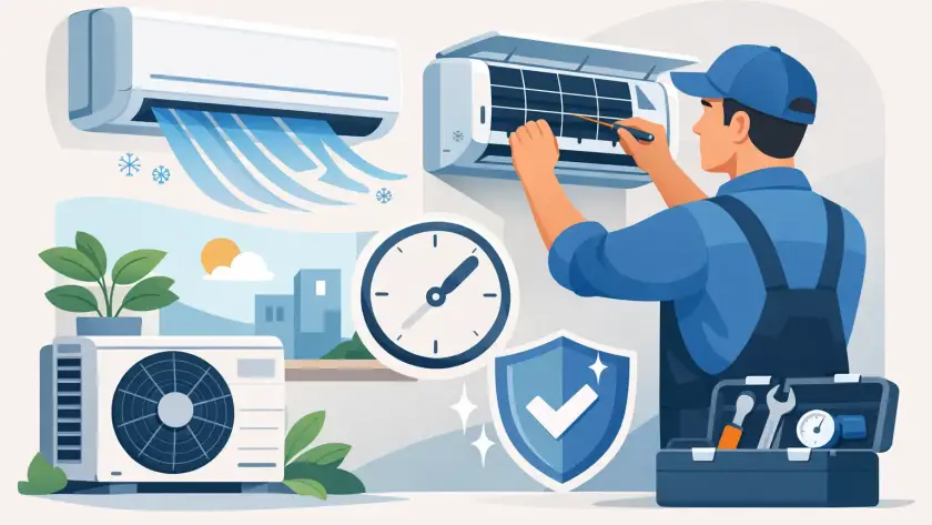 Klíma karbantartás Kecskeméten: mikor időszerű?