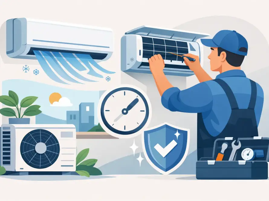 Klíma karbantartás Kecskeméten: mikor időszerű?