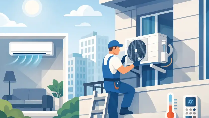 Klíma telepítés panelban - mire figyeljen?