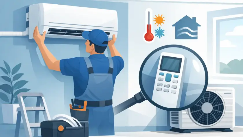 Légkondicionáló beszerelés: mire figyeljen?