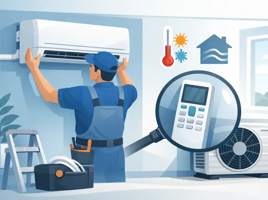 Légkondicionáló beszerelés: mire figyeljen?