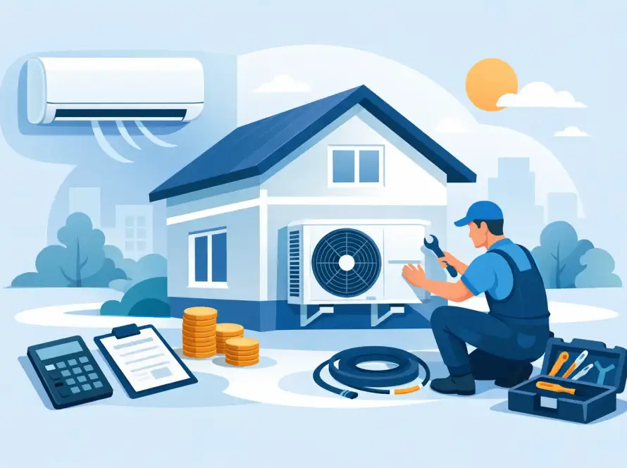 Klíma ár telepítéssel - mire számítson?