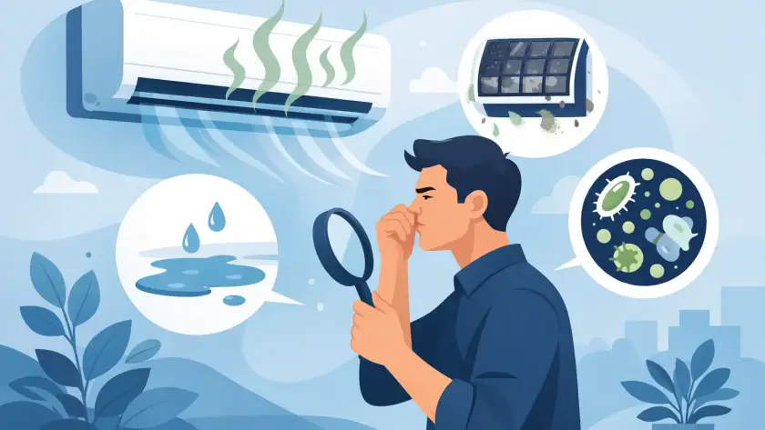 Klíma furcsa szag oka - mi áll a háttérben?