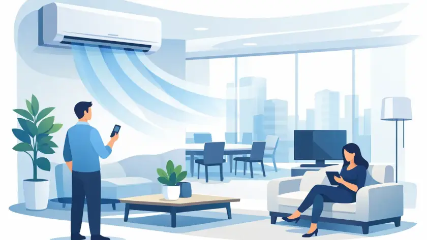 Klíma nagy helyiségbe - hogyan válasszon?