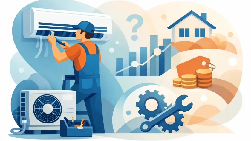 Klíma szerelés ár: mitől függ valójában?
