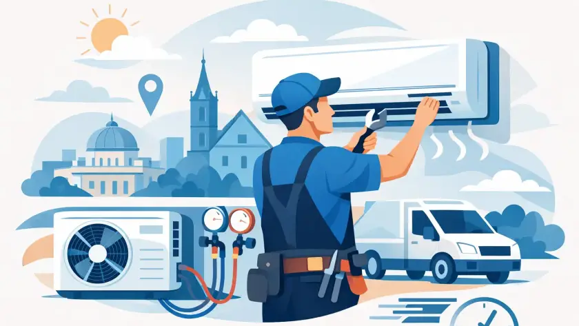 Klíma szerelő gyors segítséggel Kecskeméten