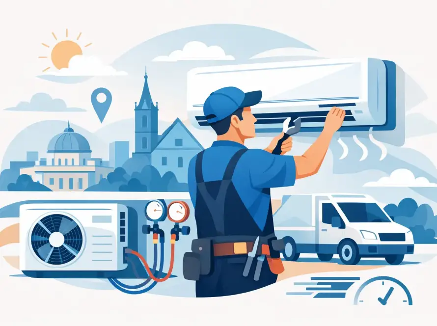 Klíma szerelő gyors segítséggel Kecskeméten