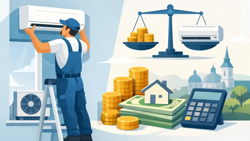 Klíma telepítés ár Kecskemét - mi mennyi?