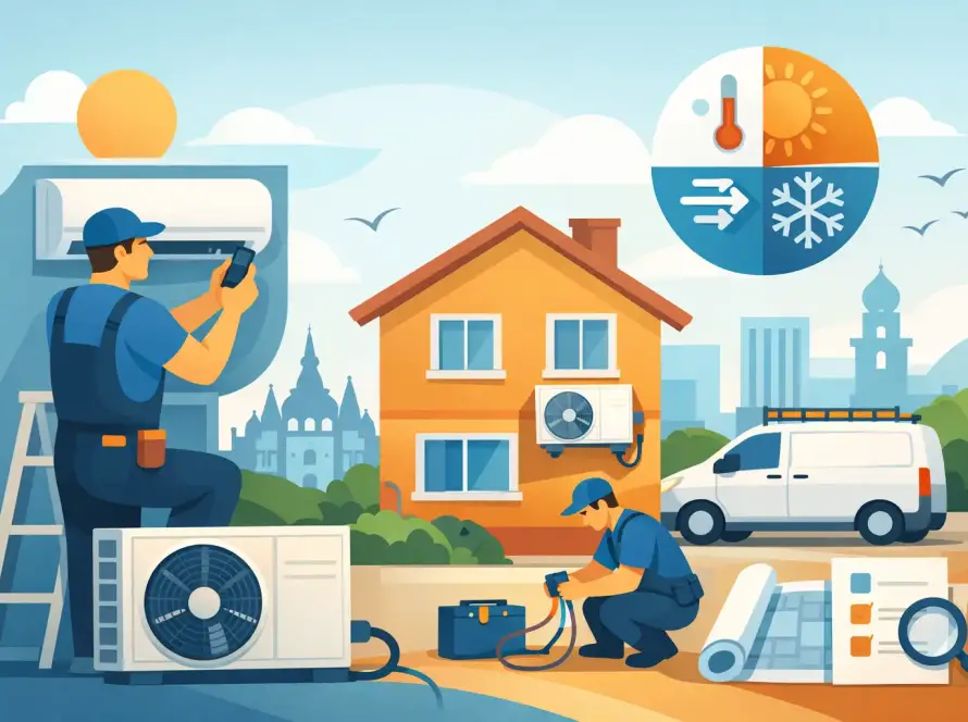 Klíma telepítés Kecskeméten - mire figyeljen?