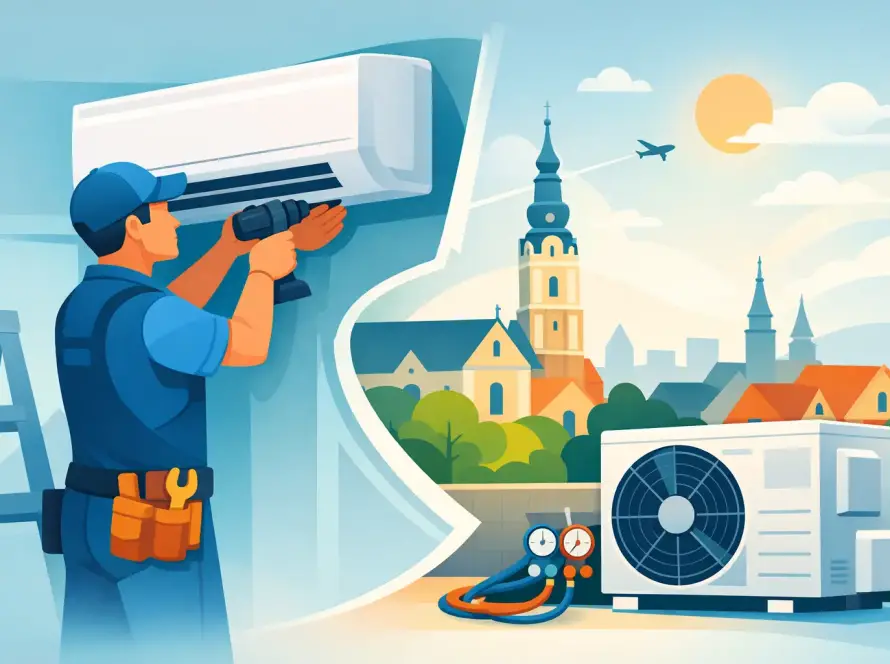 Klimaszerelés Kecskeméten gyorsan, biztosan