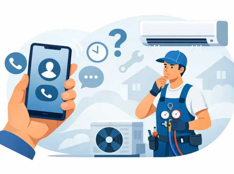 Klímaszerelő telefonszám - mikor hívjon?