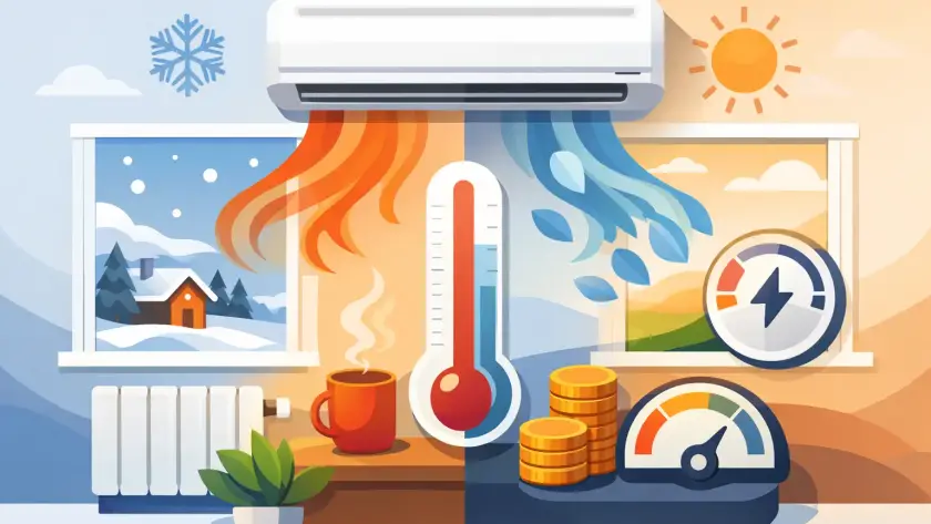 Mennyit fogyaszt egy klíma fűtéskor? GYIK