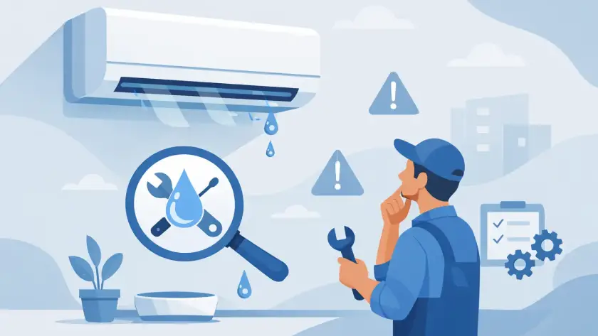 Mitől csöpög a klíma? Gyors okok és teendők