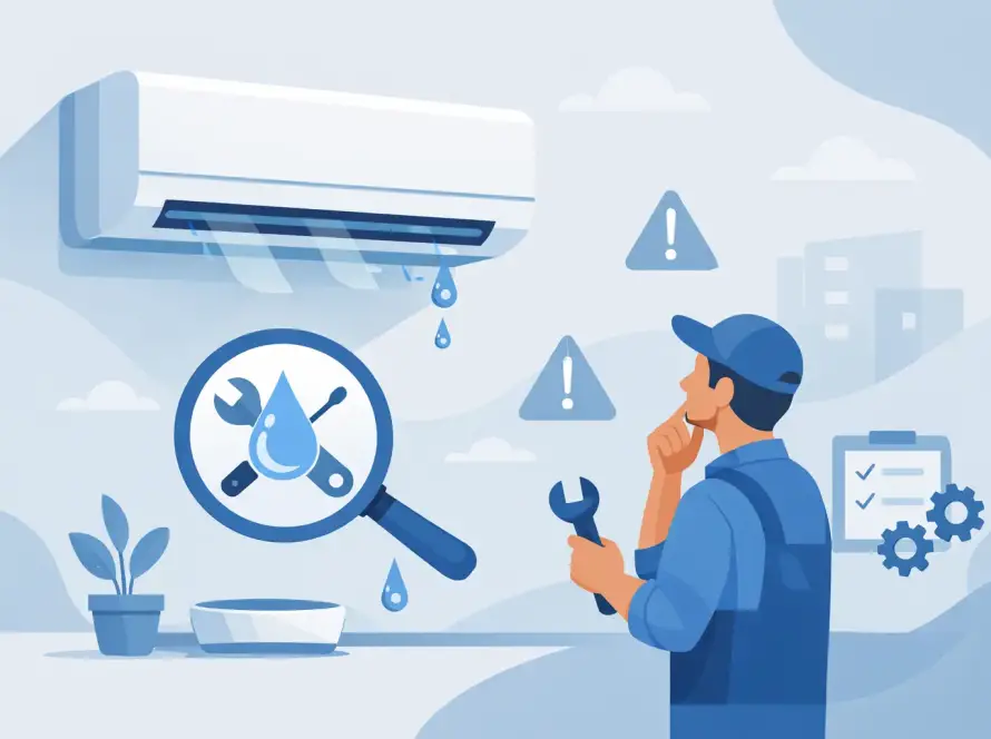 Mitől csöpög a klíma? Gyors okok és teendők