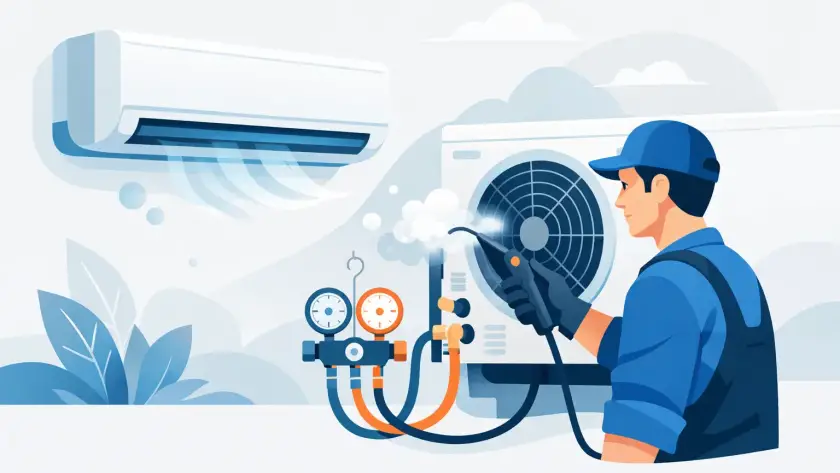 Szivárgásvizsgálat klímánál: hogyan működik?