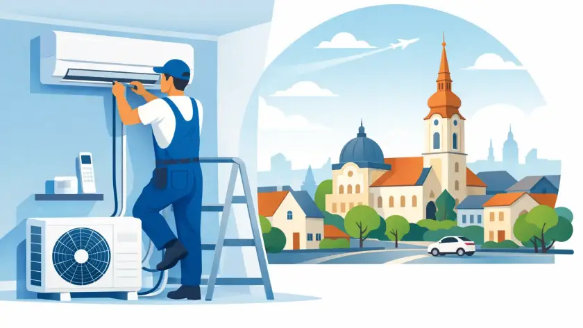 Daikin Sensira telepítés Kecskeméten
