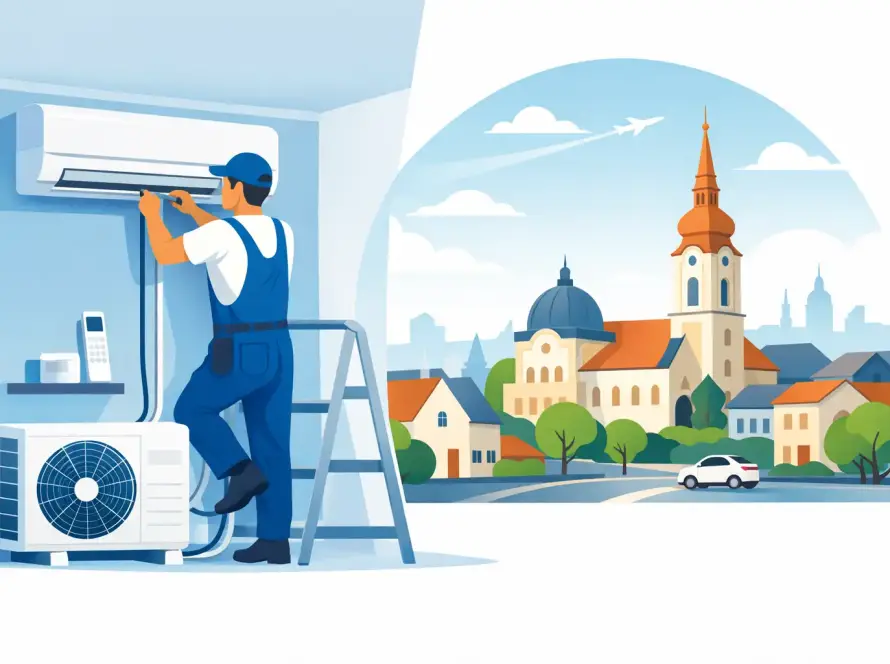 Daikin Sensira telepítés Kecskeméten