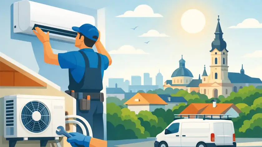 Midea klíma telepítés Kecskeméten