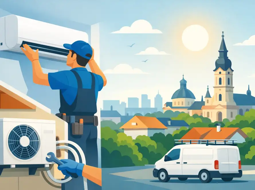 Midea klíma telepítés Kecskeméten