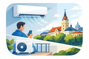 Gree Comfort Pro 3,5 kW-os klíma Kecskeméten