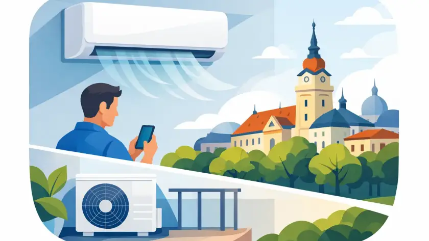 Gree Comfort Pro 3,5 kW-os klíma Kecskeméten